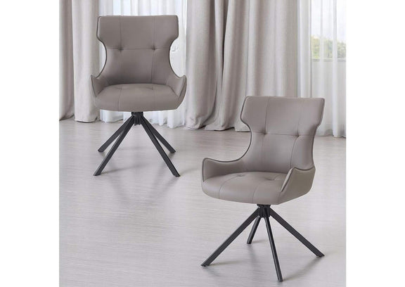DN03736 Damita Side Chair with Swivel - Set of 2