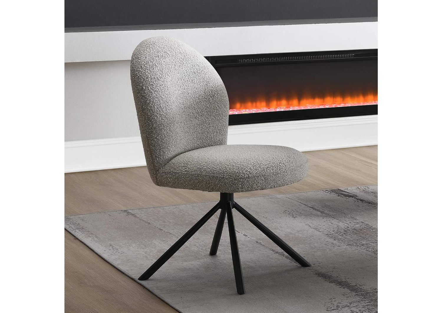 DN03766 Lawton Side Chair with Swivel - Set of 2
