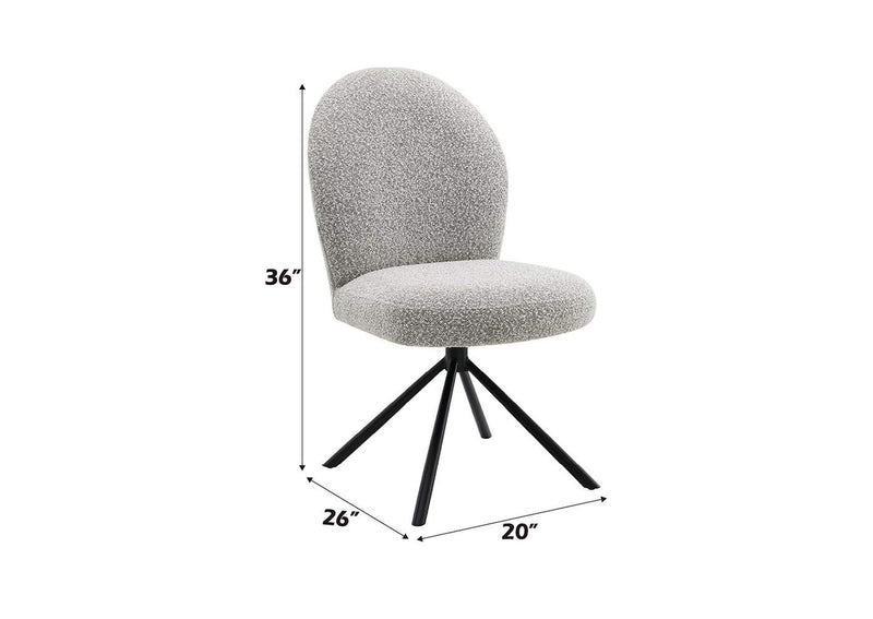 DN03766 Lawton Side Chair with Swivel - Set of 2