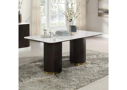 DN03940 Clayten Dining Table with Marble Top