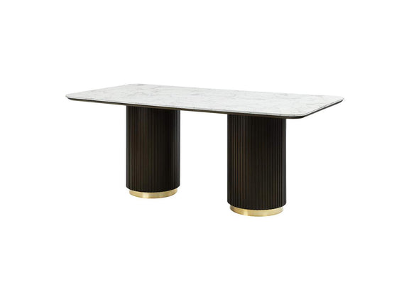 DN03940 Clayten Dining Table with Marble Top