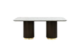 DN03940 Clayten Dining Table with Marble Top