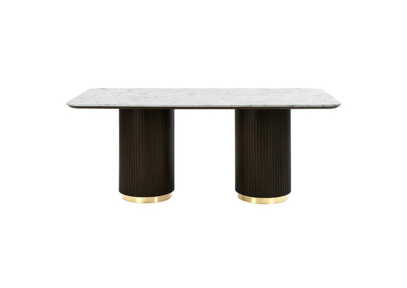 DN03940 Clayten Dining Table with Marble Top