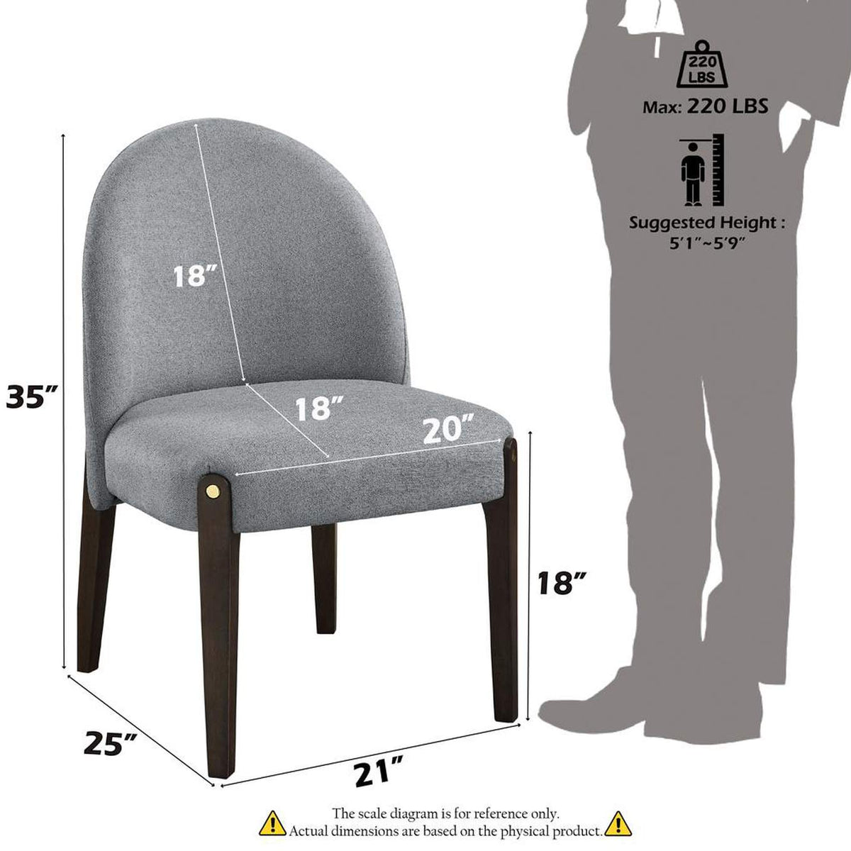 DN03941 Clayten Side Chair - Set of 2