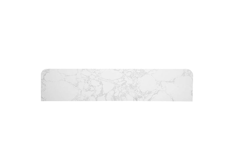 DN03944 Clayten Server with Marble Top and Fireplace