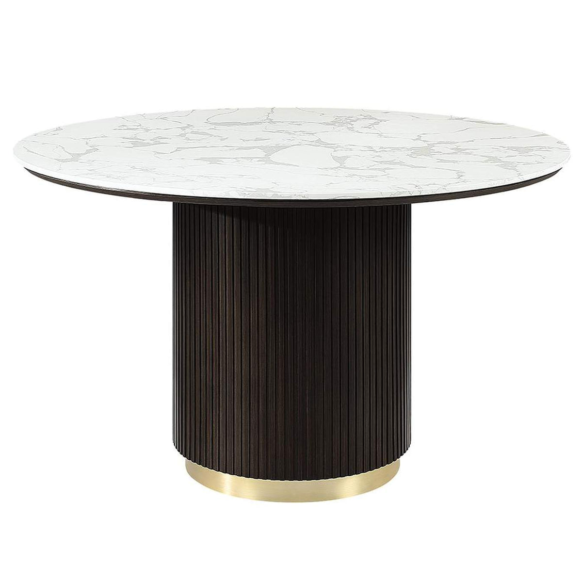 DN03950 Clayten Round Dining Table with Marble