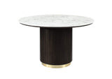 DN03950 Clayten Round Dining Table with Marble