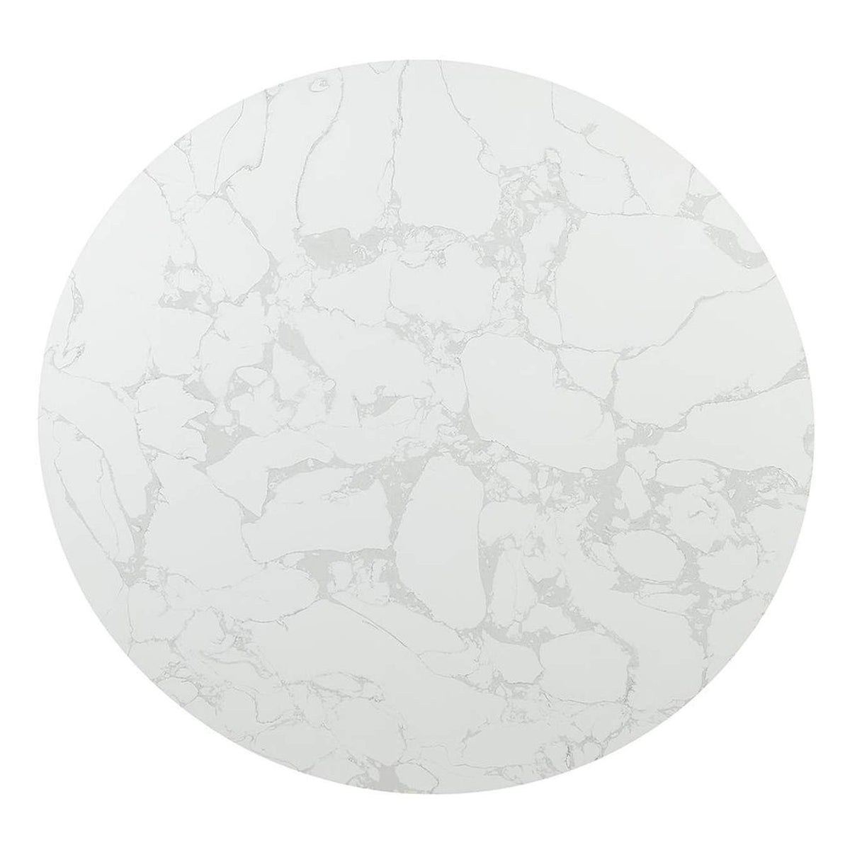 DN03950 Clayten Round Dining Table with Marble