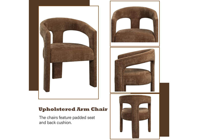 DN04016 Leonardo Arm Chair - Set of 2