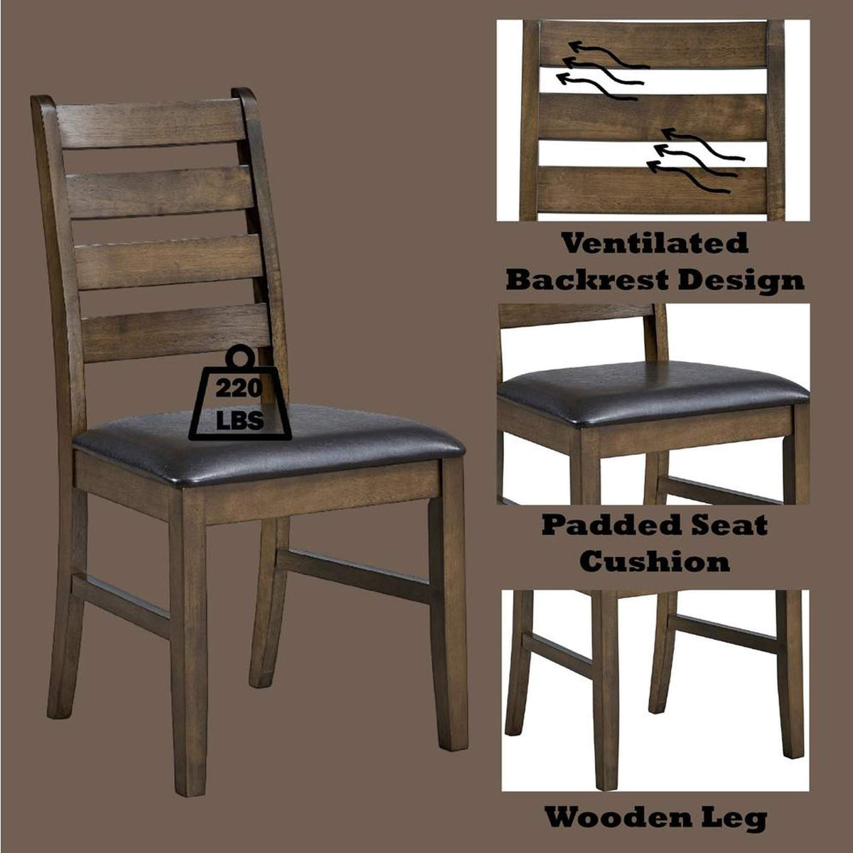DN04031 Damica Side Chair - Set of 2