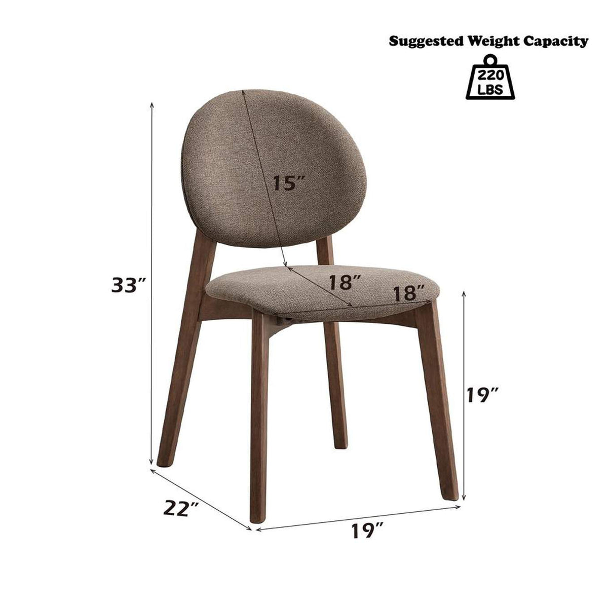 DN04167 Hadasa Side Chair - Set of 2