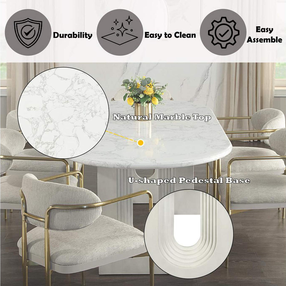 DN04205 Zayn Dining Table
