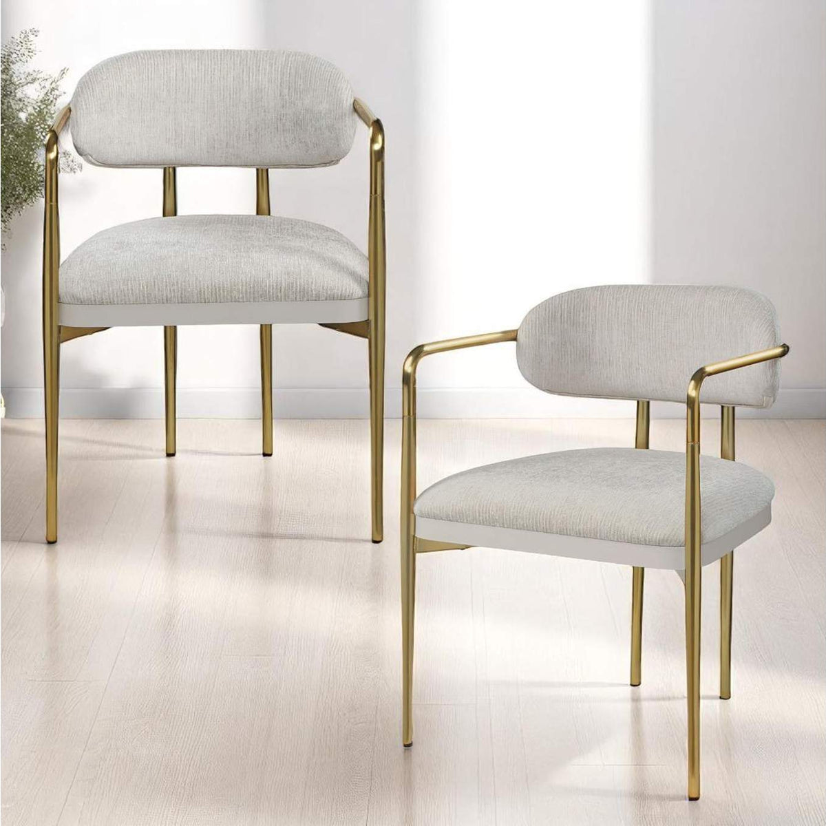 DN04206 Zayn Arm Chair - Set of 2