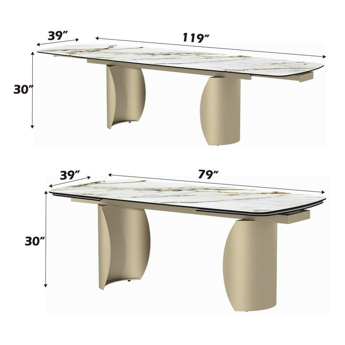 DN04295 Cora Dining Table