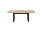 DN04665 Kasha Dining Table with Natural Marble Top