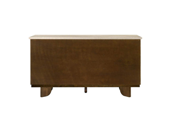 DN04668 Kasha Server with Natural Marble Top