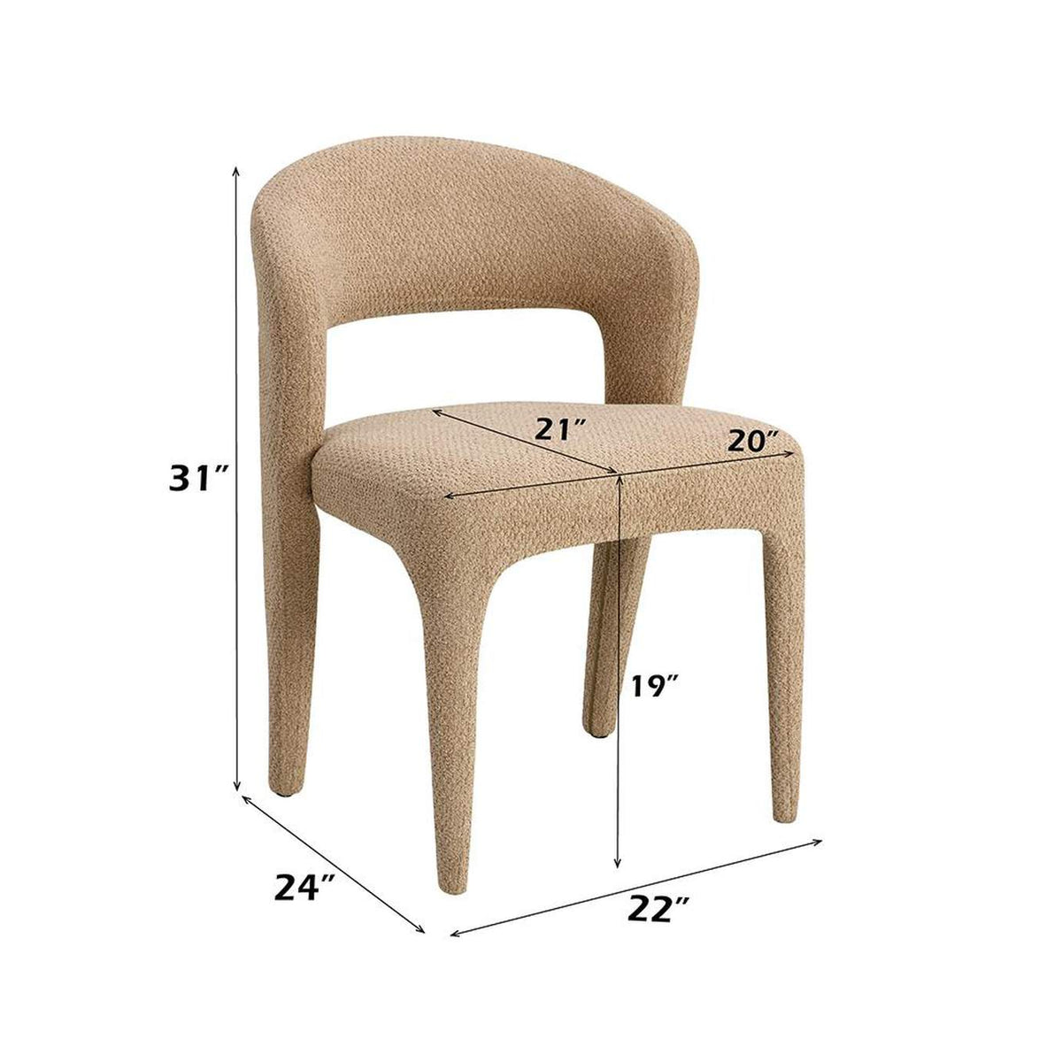 DN04757 Lidi Side Chair - Set of 2