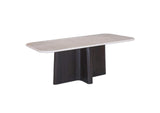 DN04775 Jacory Dining Table with Bottocino Marble Top