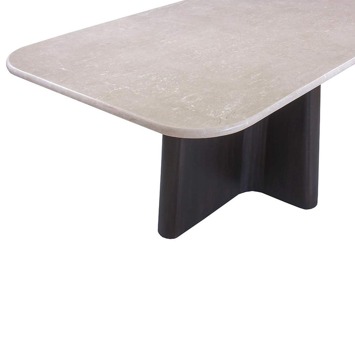 DN04775 Jacory Dining Table with Bottocino Marble Top