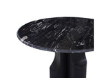 DN04795 Kinton Round Dining Table with Natural Marble Top