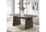 DN04815 Dillon Dining Table with Natural Marble Top