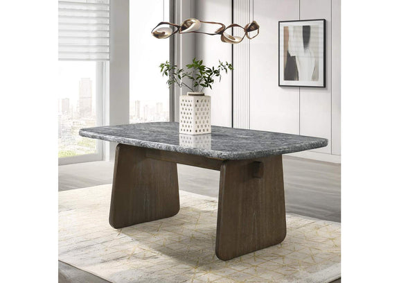 DN04815 Dillon Dining Table with Natural Marble Top