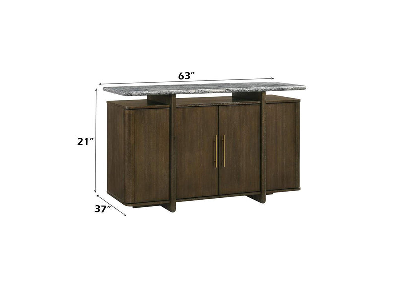 DN04818 Dillon Server with Marble Top