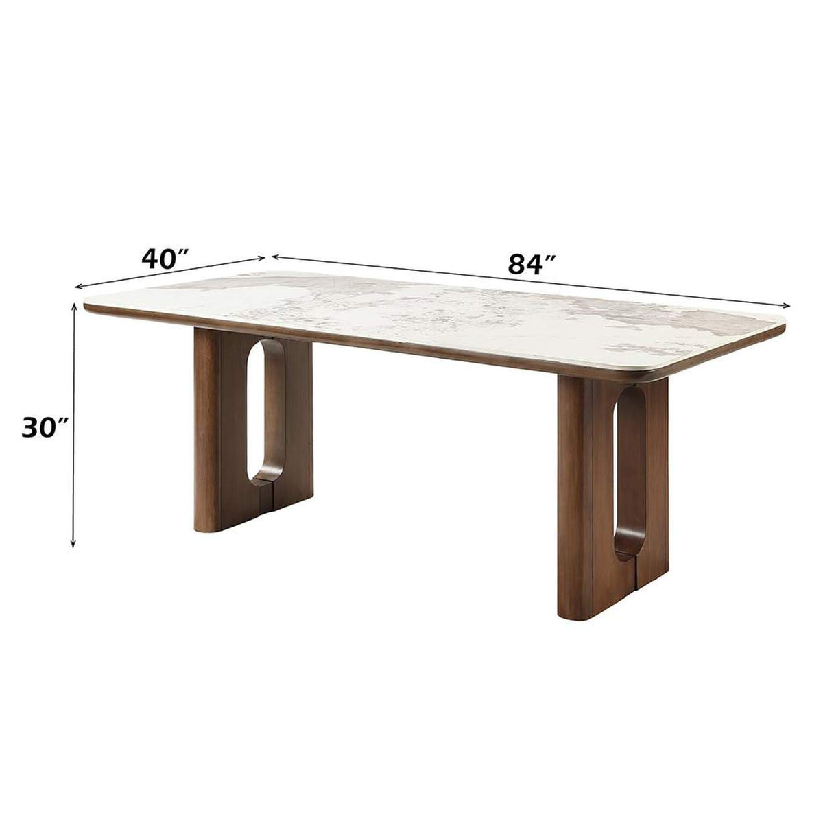 DN06130 Harvey Dining Table with Ceramic Top