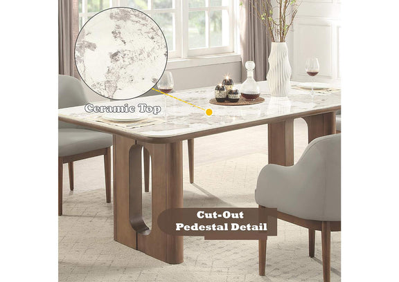 DN06130 Harvey Dining Table with Ceramic Top
