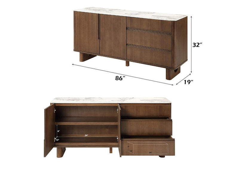 DN06133 Harvey Server with Ceramic Top