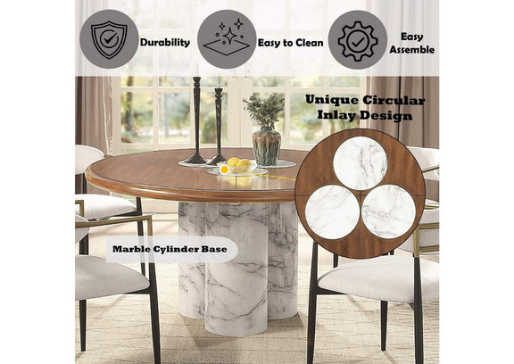 DN06135 Harvey Round Dining Table