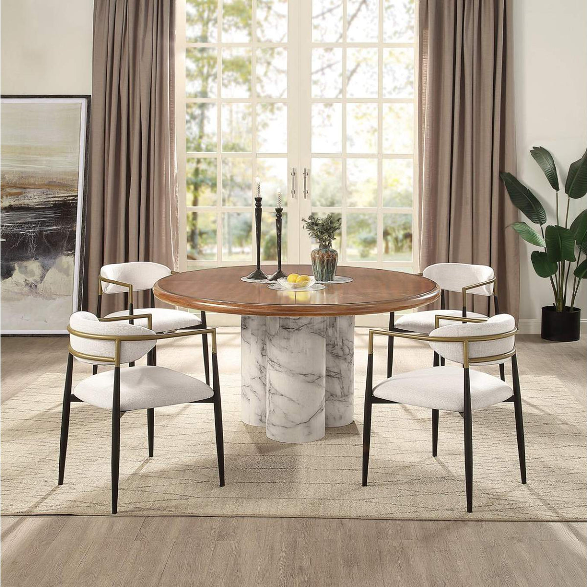 DN06135 Harvey Round Dining Table