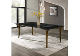 DN06150 Danzel Dining Table with Glasss Top