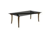 DN06150 Danzel Dining Table with Glasss Top