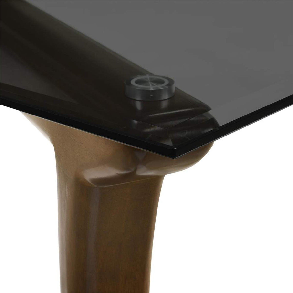 DN06150 Danzel Dining Table with Glasss Top