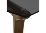 DN06150 Danzel Dining Table with Glasss Top