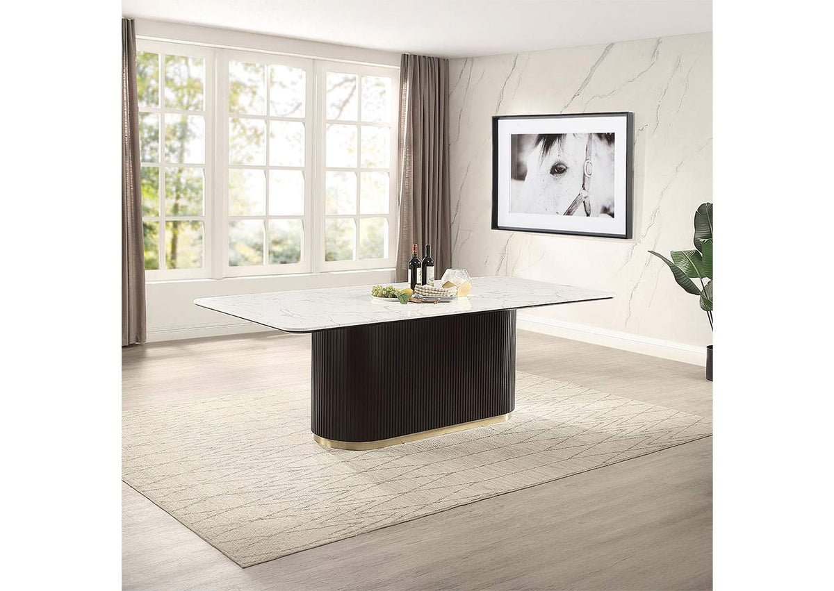 DN06160 Clayten Dining Table with Marble Top