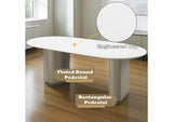 DN06190 Clayten Dining Table with Engineered Top