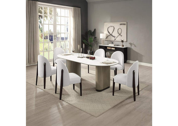 DN06190 Clayten Dining Table with Engineered Top