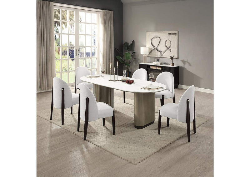 DN06190 Clayten Dining Table with Engineered Top