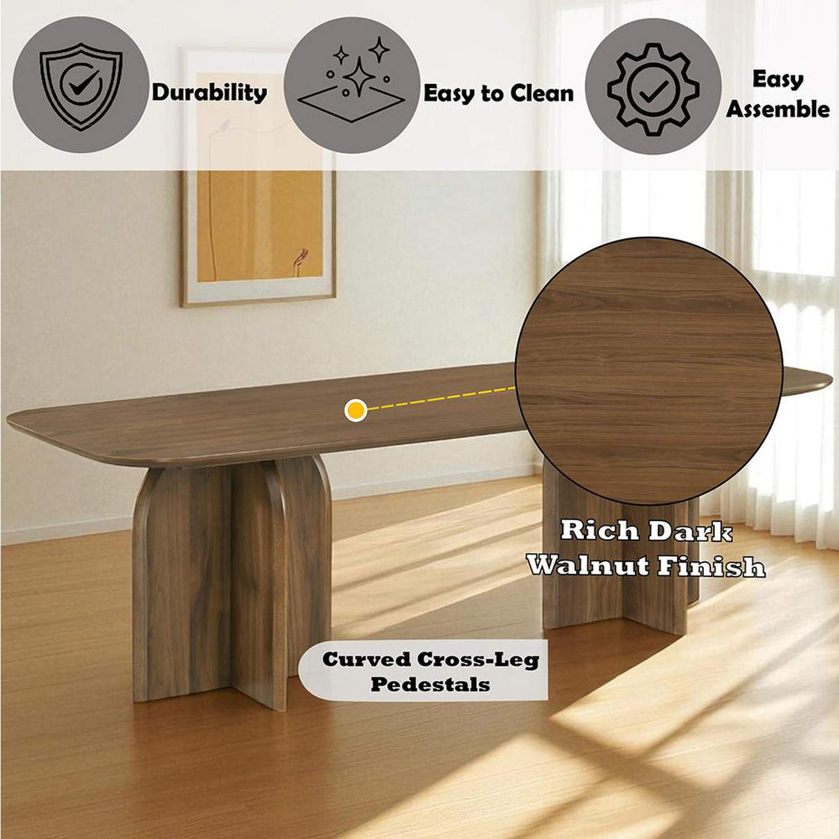 DN06270 Delmon Dining Table