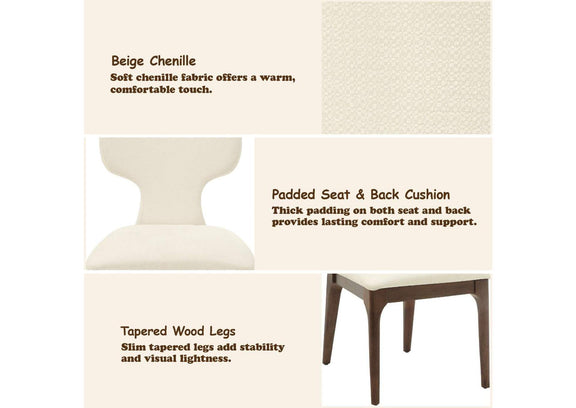 DN06862 Koen Upholstered Side Chair - Set of 2