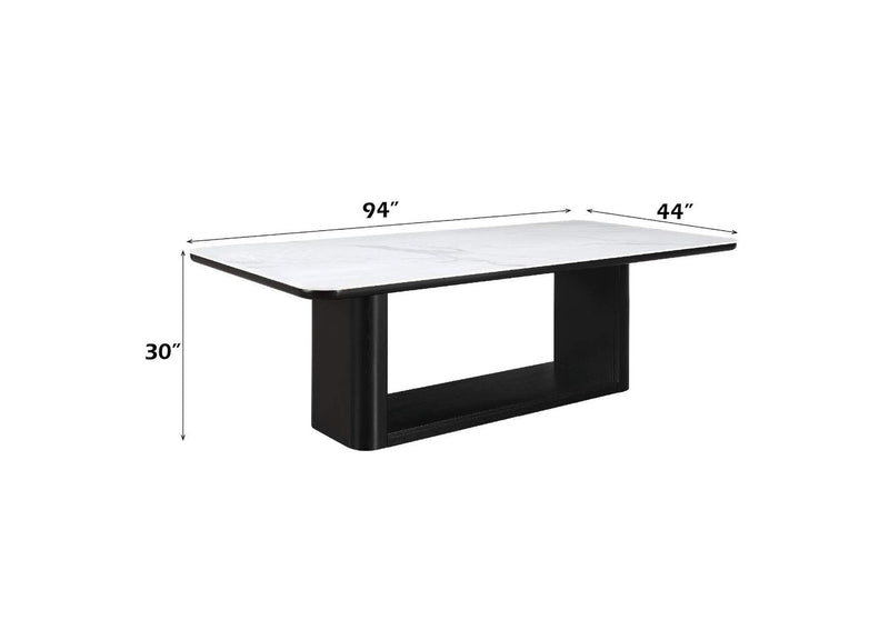 DN06870 Koen Dining Table with Ceramic Top