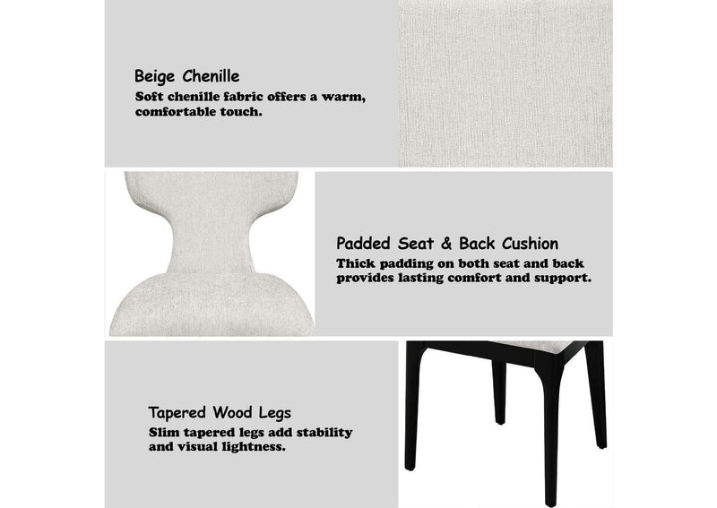 DN06872 Koen Upholstered Side Chair - Set of 2