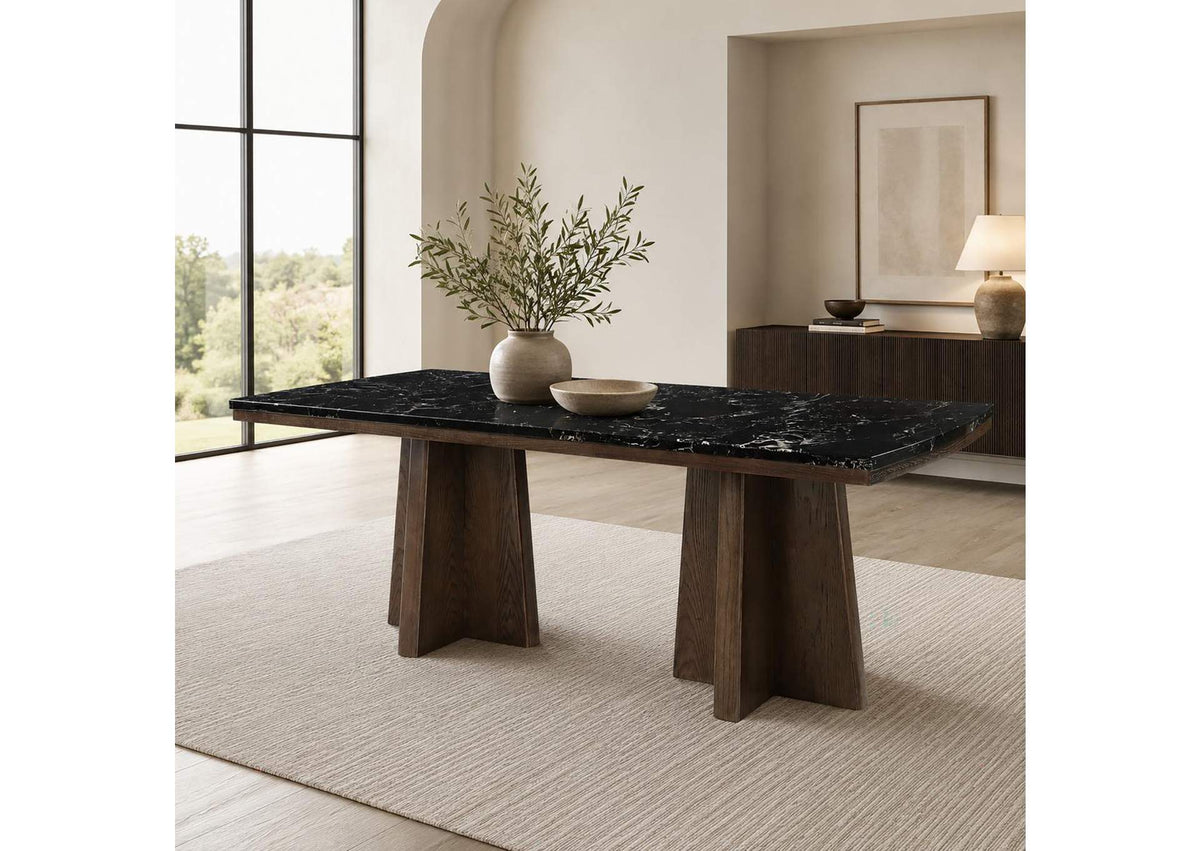 DN06875 Estella Dining Table with Marble Top
