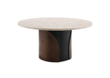 DN07030 Rufina Round Dining Table with Marble Top