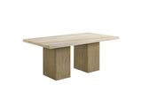DN07035 Olinda Dining Table with Natrual Marble Top