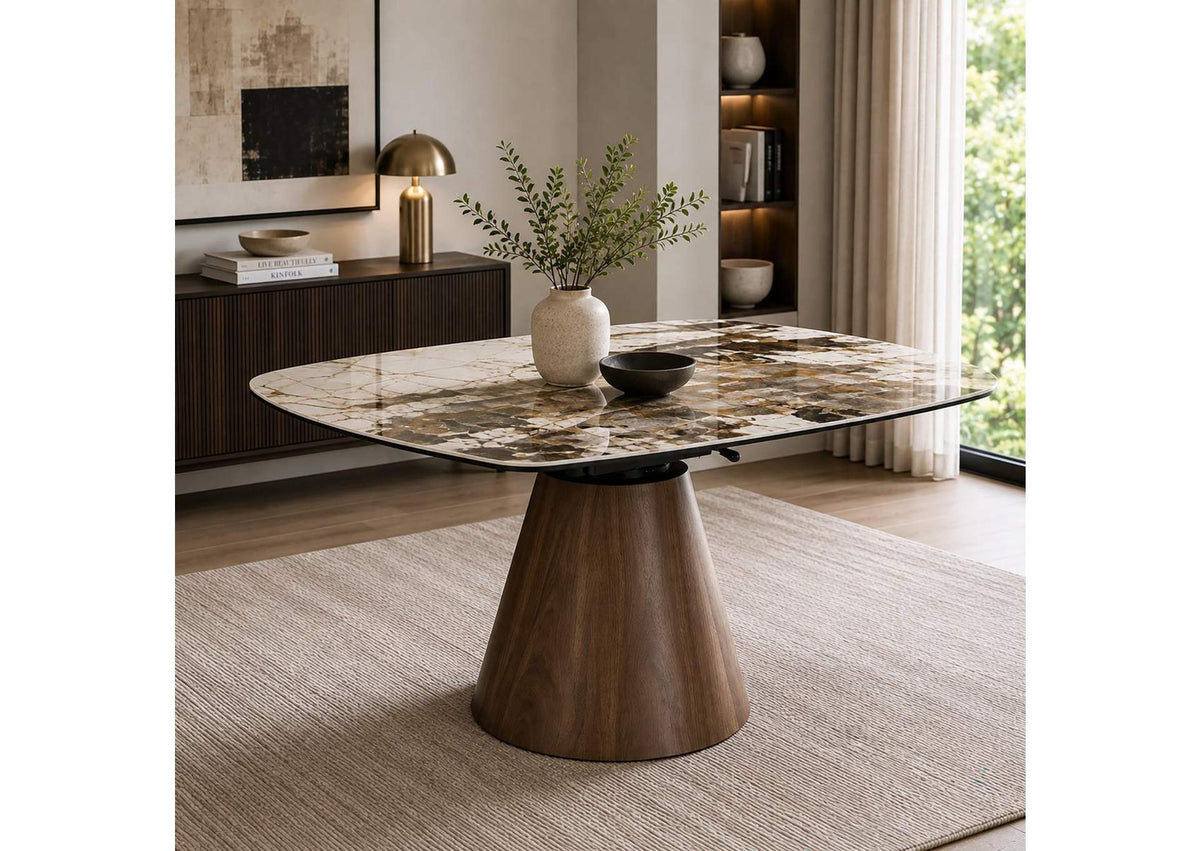 DN07055 Eada Dining Table with Ceramic Top