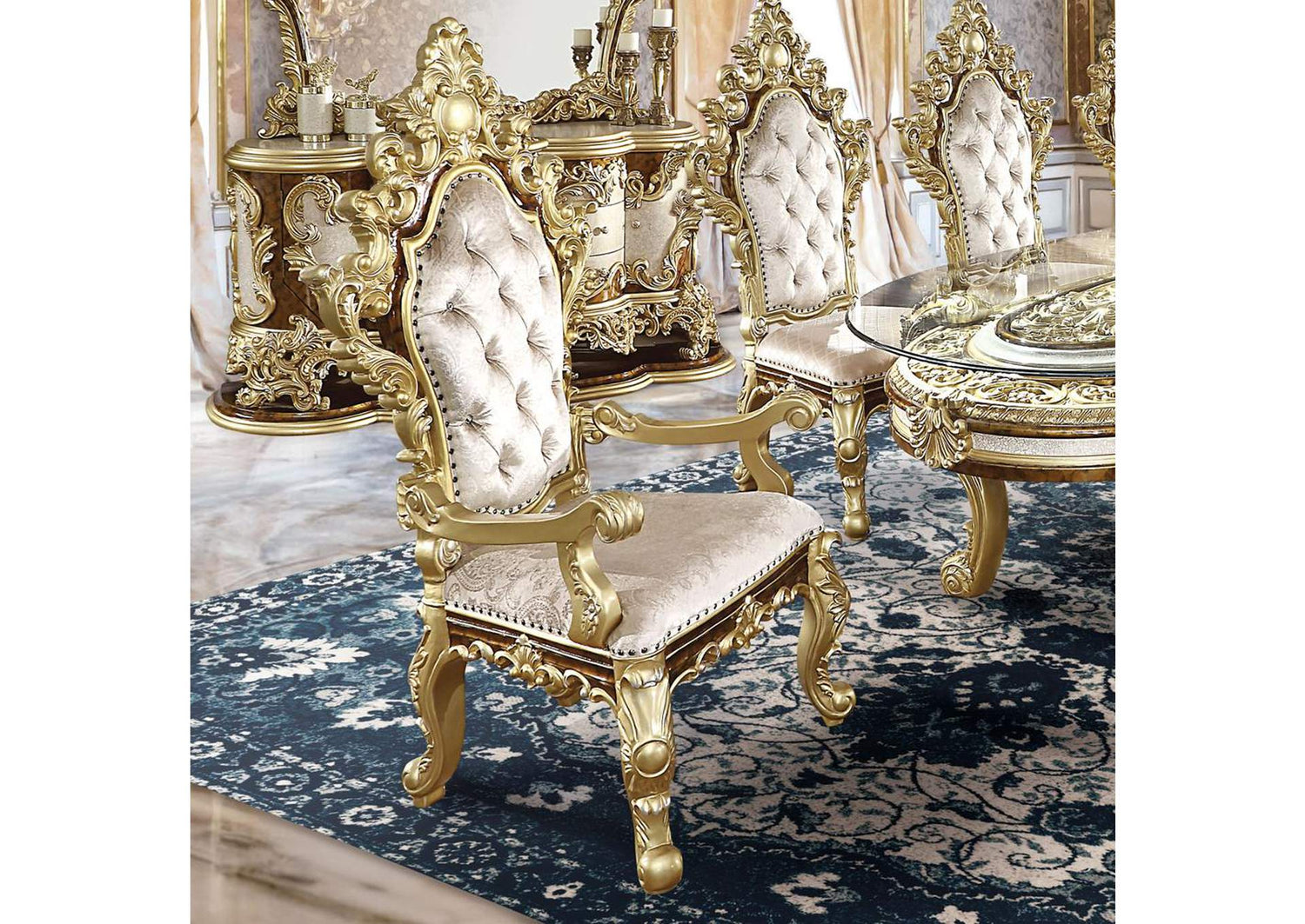 DN60002 Desiderius Arm Chair - Set of 2