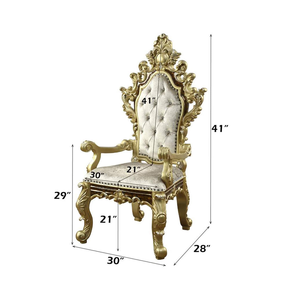 DN60002 Desiderius Arm Chair - Set of 2